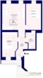 Grundriss - U-Bahn-Nähe U3 und U6! Liebevoll sanierte 3-Zimmer-Altbau-Wohnung mit Südbalkon in generalsaniertem Gründerzeithaus