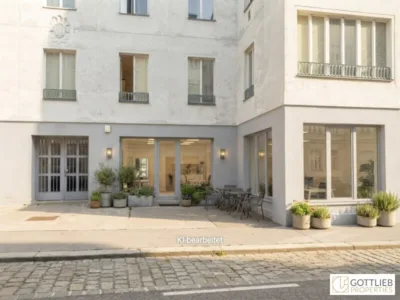 Bestlage nahe U3 und Mariahilferstraße! Loftartiges, hochwertig ausgestattetes Büro zur vielfältigen Verwendung mit Gartennutzung, 1060 Wien, Büro