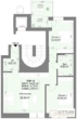 Erstbezug in U-Bahn-Nähe! Sonnige 3-Zimmer-Dachgeschoss-Wohnung mit Loggia und Balkon in Gründerzeithaus - Grundriss