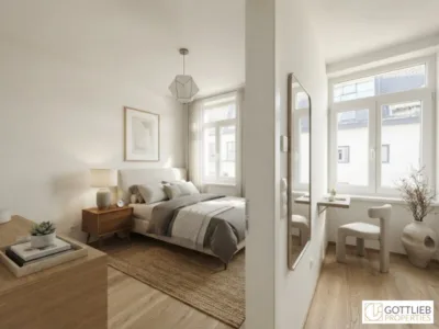 U-Bahn-Nähe U3 und U6! Gemütliche barrierefreie 2-Zimmer-Altbau-Wohnung in generalsaniertem Gründerzeithaus, 1170 Wien, Wohnung