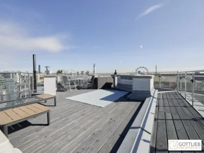 Bestlage Prater für Expats! Exklusiv möbliertes 4-Zimmer-Penthouse mit Panorama-Dachterrasse, 1020 Wien, Dachgeschoß