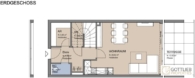 Bestlage Pinzgau mit ca. 6% Rendite! 3-Zimmer-Maisonette mit Terrasse, Balkon sowie beheiztem Aussenpool - Grundriss