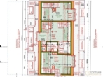 Bis Ende 2025 befristet vermietetes Gründerzeit-Seitenflügel-Zinshaus mit bewilligtem Ausbau und Dachgeschoss-Ausbau - Grundriss
