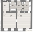 Grundriss - Unbefristet und Bestlage nahe Hamerlingplatz! Liebevoll saniertes 2-Zimmer-Altbau-Büro mit Gartennutzung