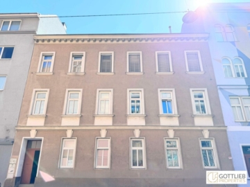 Bis Ende 2025 befristet vermietetes Gründerzeit-Zinshaus mit baubewilligtem zweigeschossigen Dachgeschoss-Ausbau, 1210 Wien, Renditeobjekt