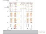 Bis Ende 2025 befristet vermietetes Gründerzeit-Zinshaus mit baubewilligtem zweigeschossigen Dachgeschoss-Ausbau - Grundriss