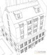 Bis Ende 2025 befristet vermietetes Gründerzeit-Seitenflügel-Zinshaus mit bewilligtem Ausbau und Dachgeschoss-Ausbau - Grundriss