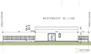 Grundriss - Erstbezug in Grünruhelage! Sonnendurchfluteter Bungalow mit Terrasse, großzügigem Garten und zwei Stellplätzen