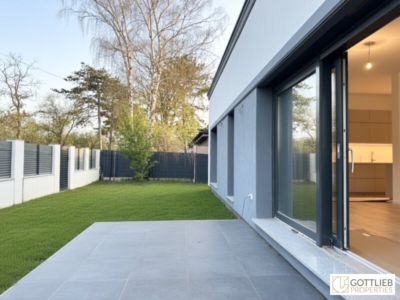 Erstbezug in Grünruhelage! Sonnendurchfluteter Bungalow mit Terrasse, großzügigem Garten und zwei Stellplätzen, 2230 Gänserndorf, Bungalow