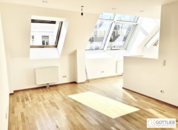 Bestlage beim Rochusmarkt! Unbefristete 3-Zimmer-Dachgeschoss-Wohnung ohne Außenfläche und optionaler Garage, 1030 Wien, Dachgeschoß