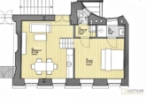 U3 Nähe beim Haus des Meeres! Aufwendig saniertes Studio-Büro-Loft mit lichtdurchfluteter Galerie - Grundriss