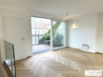 Grünruhelage nahe Belvedere! Luxuriöse 3-Zimmer-Erstbezug-Dachgeschoss-Wohnung mit zwei Balkonen in historischem Gebäude - Bild