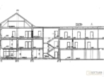 Grundriss - Klassisches Mittelzinshaus mit ca. 92% Leerstand und bewilligtem Dachgeschoss-Ausbau sowie sieben Garagenplätzen