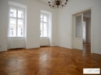 Bestlage Hamerlingplatz! 6-Zimmer-Stilaltbau-Apartment mit herrlicher West-Loggia und optionalem Tiefgaragenplatz in Grünruhelage - Bild