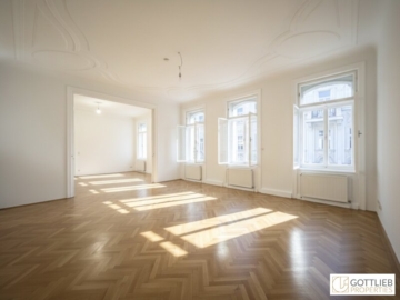 Unbefristet im Diplomatenviertel! Repräsentative 5-Zimmer-Stilaltbau-Wohnung mit zwei kleinen Balkonen beim Arenbergpark, 1030 Wien, Wohnung
